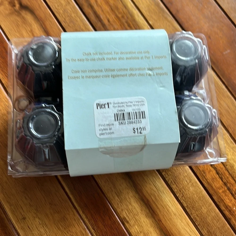 Pier 1 chalkboard eggs.​